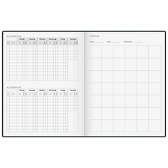 Lehrerkalender 2027/2028 Termin- & Unterrichtsplaner | A4, Kunststoff, schwarz