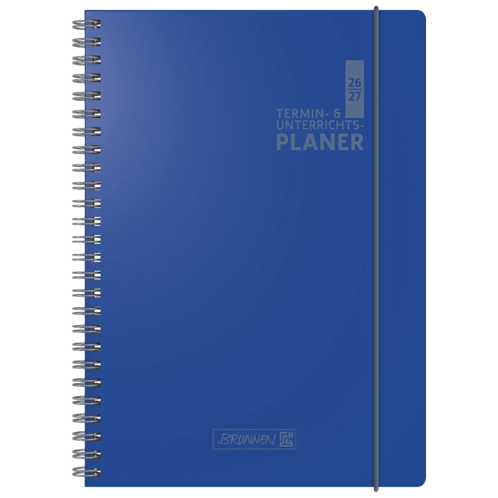 Lehrerkalender 2026/2027 Termin- & Unterrichtsplaner | A4, Kunststoff, blau
