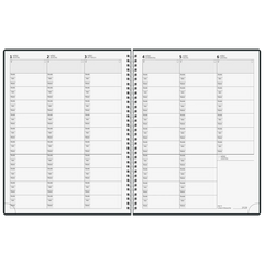 Lehrerkalender 2027/2028 Termin- & Unterrichtsplaner | A4, Kunststoff, schwarz