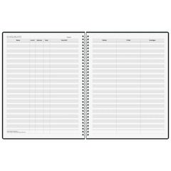 Lehrerkalender 2027/2028 Termin- & Unterrichtsplaner | A4, Kunststoff, schwarz