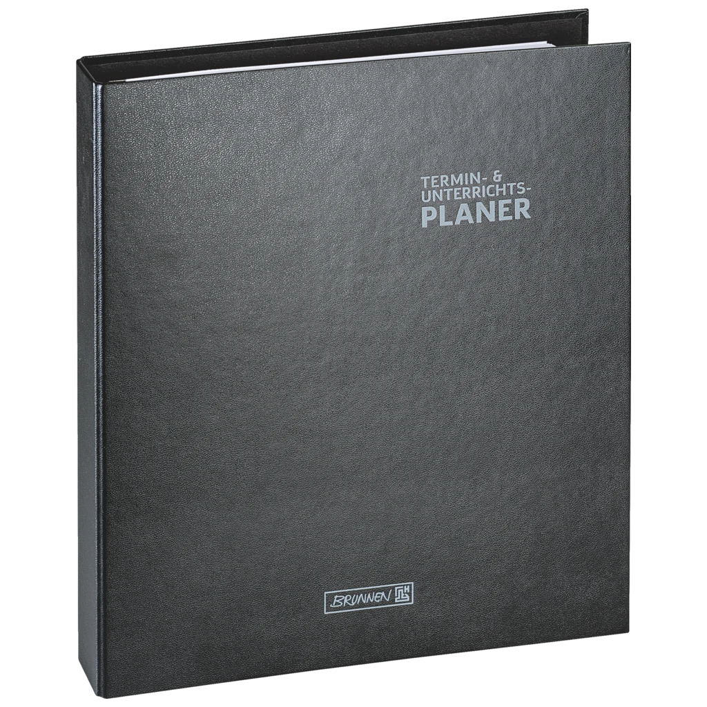 Lehrerkalender 2027/2028 Ringbuch | A4+, Kunststoff, schwarz