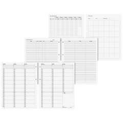 Lehrerkalender 2027/2028 Ringbuch | A4+, Kunststoff, schwarz