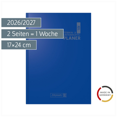 Lehrerkalender 2026/2027 Termin- & Unterrichtsplaner | A5, Kunststoff, blau