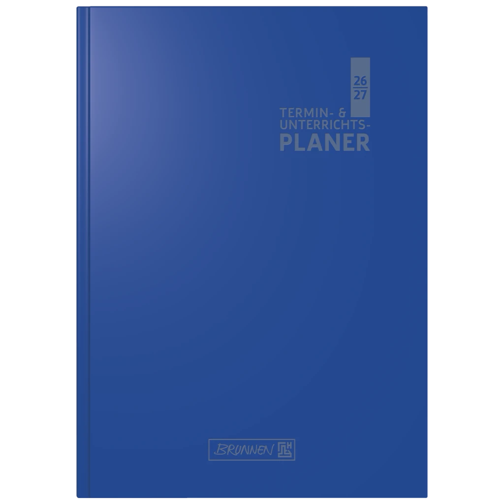 Lehrerkalender 2026/2027 Termin- & Unterrichtsplaner | A5, Kunststoff, blau