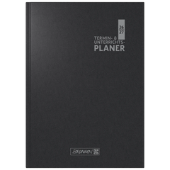 Lehrerkalender 2026/2027 Termin- & Unterrichtsplaner | A5, Kunststoff, schwarz