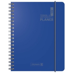 Lehrerkalender 2026/2027 Termin- & Unterrichtsplaner | A5, Kunststoff, blau