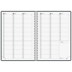 Lehrerkalender 2027/2028 Termin- & Unterrichtsplaner | A5, Kunststoff, blau