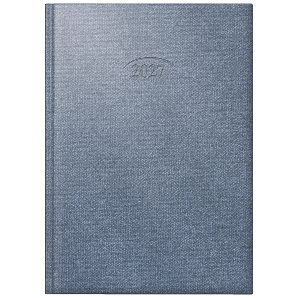 Buchkalender Mod. 765 2027 | A5, Kunststoff, cosmosblau