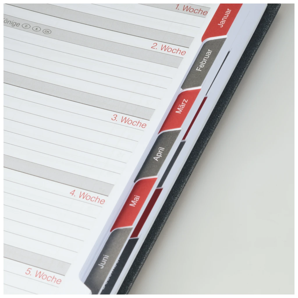 Buchkalender Mod. 765 2027 | A5, Kunststoff, cosmosblau