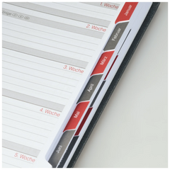 Buchkalender Mod. 765 2027 | A5, Kunststoff, cosmosblau