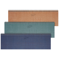 Querterminbuch Mod. 771 2027 | 32,6×10,2 cm, Karton, sortiert