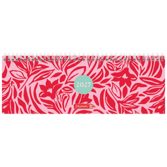 Querterminbuch Mod. 772 2027 „Poppy“ | 297×105 mm, Karton