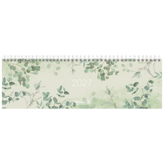 Querterminbuch Mod. 774 2027 „Kalypso“ | 326×102 mm, Karton