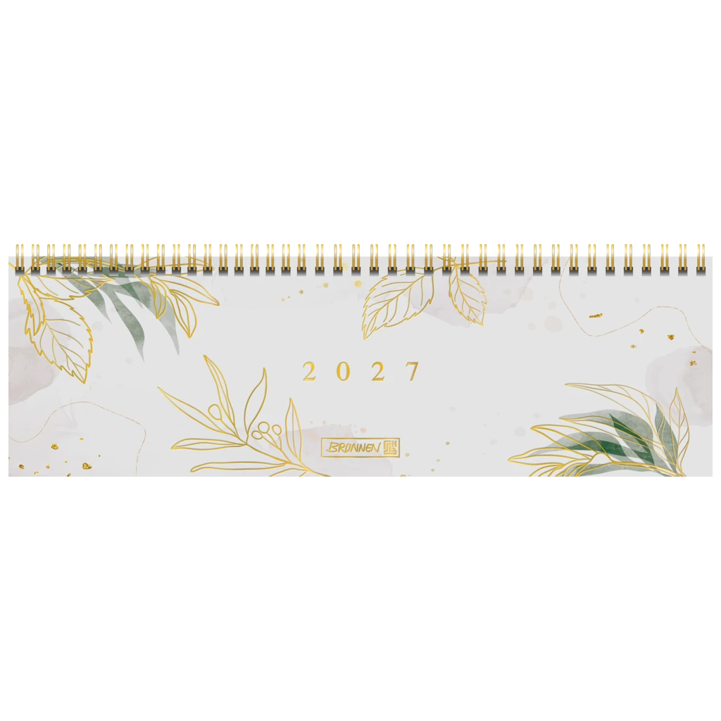 Querterminbuch Mod. 777 2027 „Liv“ | 32,6×10,2 cm, Karton