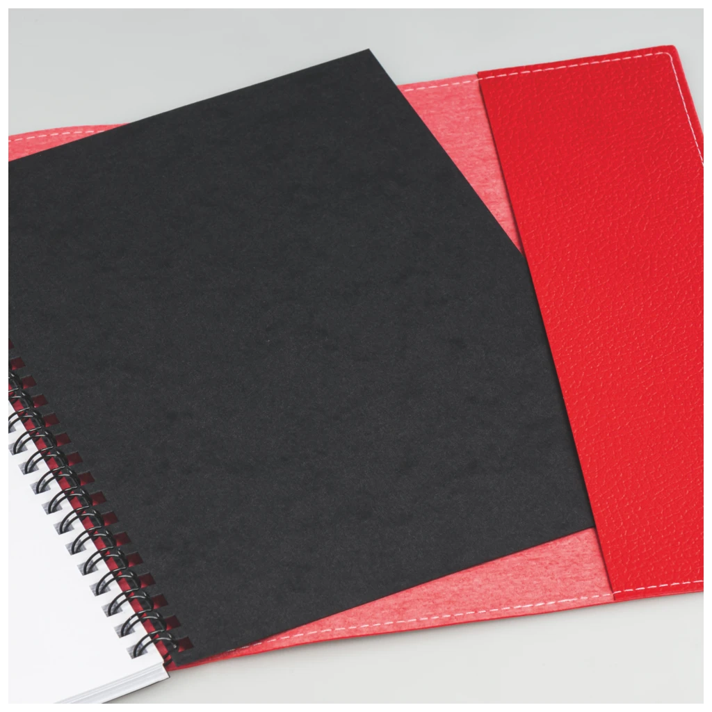 Buchkalender Premium Mod. 781 2027 | A4, Kunstleder, rot