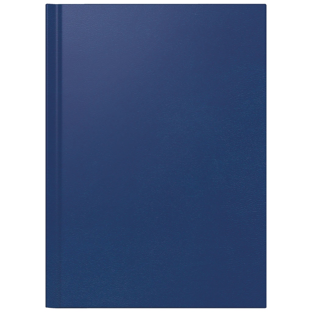 Buchkalender Premium Mod. 781 2027 | A4, Kunststoff, blau