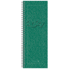 Vormerkbuch Mod. 782 2027 | 108×297 mm, Karton, grün