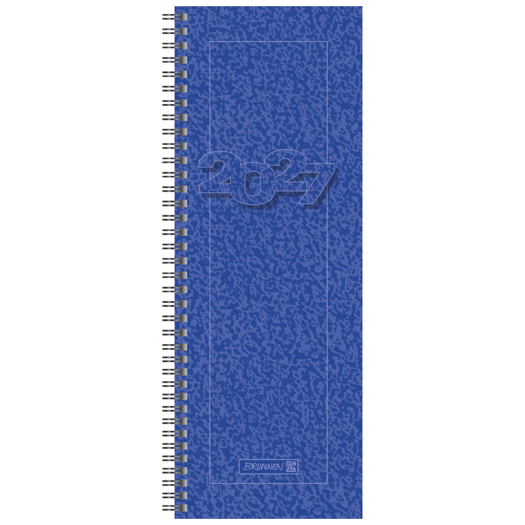 Vormerkbuch Mod. 783 2027 | 10,8×29,7 cm, Karton, blau