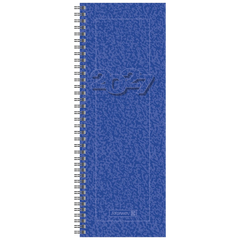 Vormerkbuch Mod. 783 2027 | 10,8×29,7 cm, Karton, blau