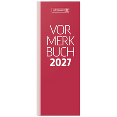 Vormerkbuch Mod. 785 2027 | 10,8×29,7 cm, Papier, rot