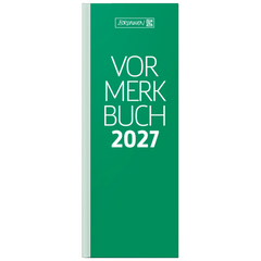 Vormerkbuch Mod. 785 2027 | 10,8×29,7 cm, Papier, grün