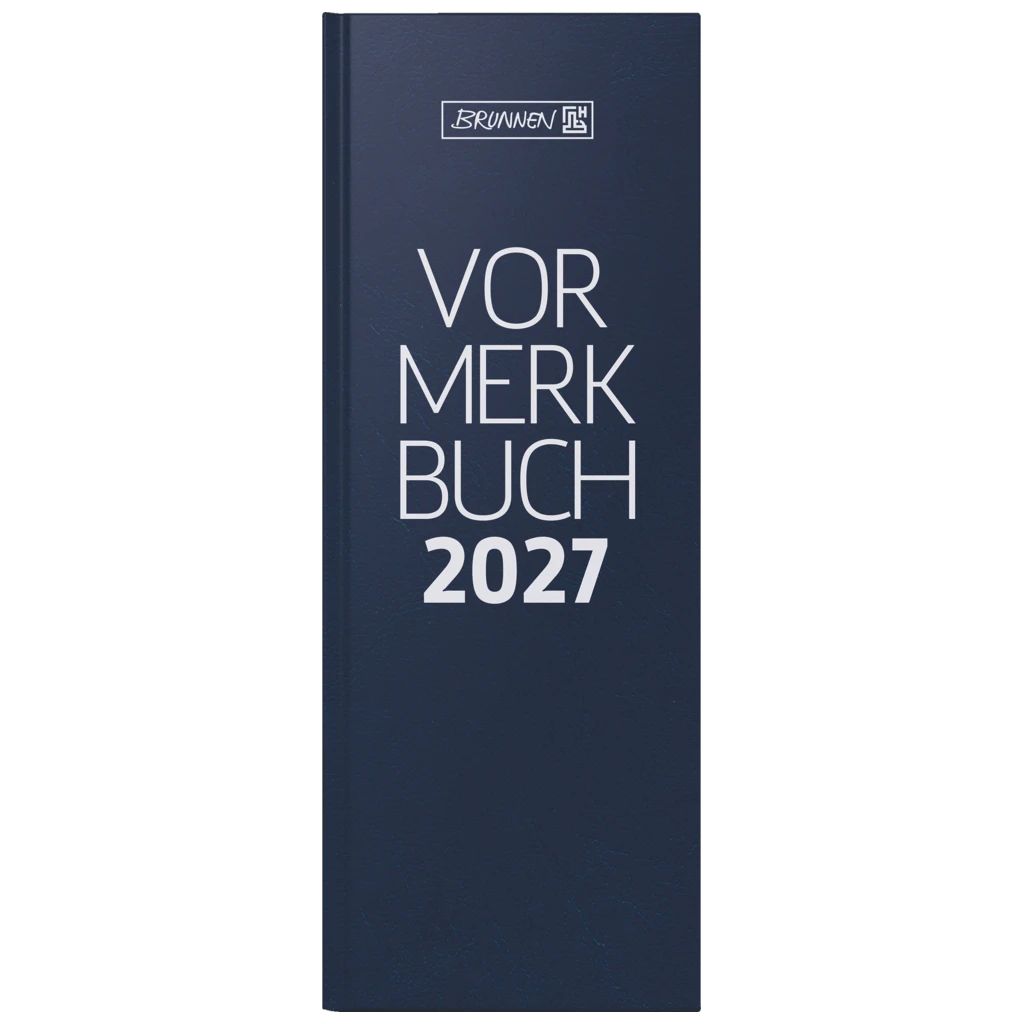 Vormerkbuch Mod. 786 2027 | 11×29,7 cm, Kunststoff, blau