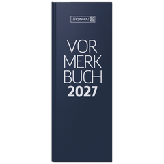 Vormerkbuch Mod. 786 2027 | 11×29,7 cm, Kunststoff, blau