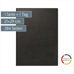 Buchkalender Mod. 788 „Agenda 24“ | A4, Kunststoff