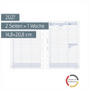 Wochenkalendarium BUSINESS 2027 Spaltenform | A5