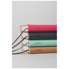 Buchkalender Kompagnon Mod. 791 66 2027 | A5, Kunststoff, dunkelblau