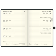 Buchkalender Kompagnon Mod. 791 66 2027 | A5, Kunststoff, hellgrün
