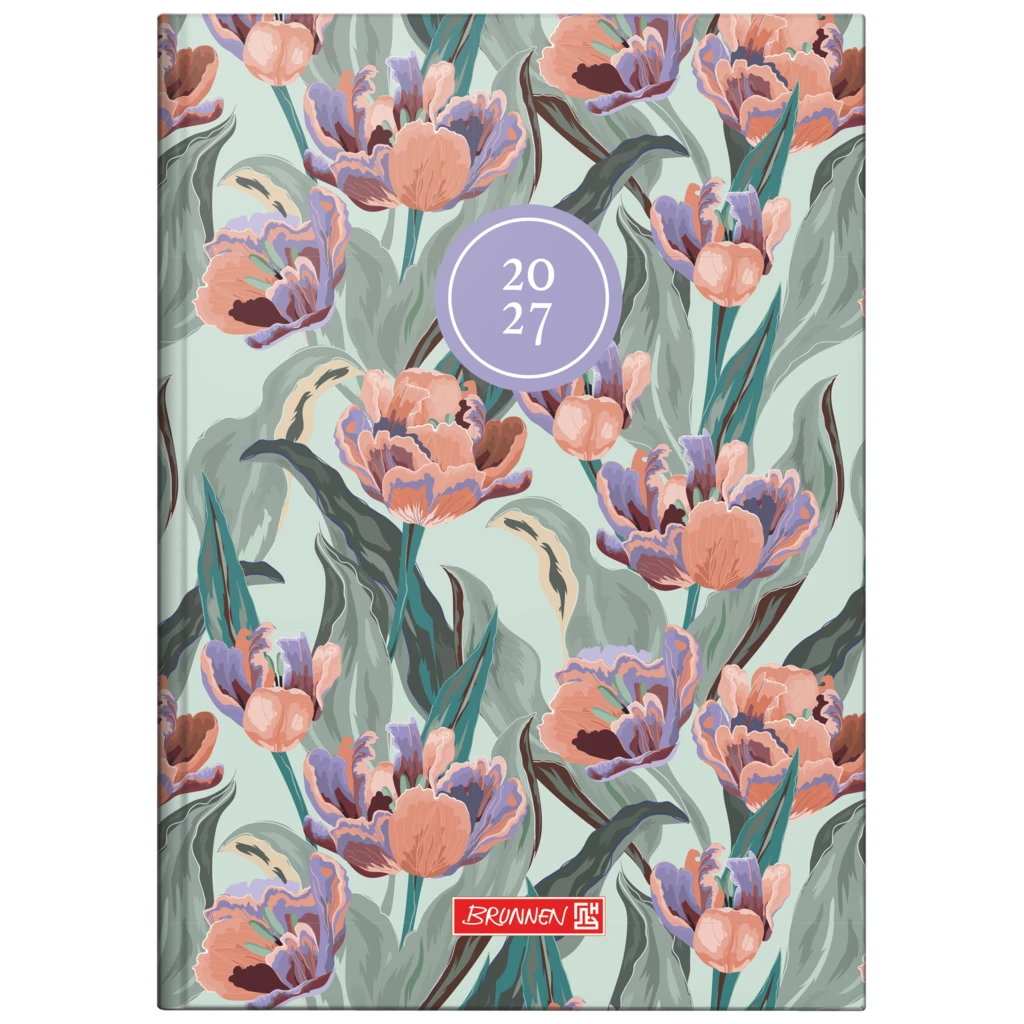 Buchkalender Design Line Mod. 795 2027 „Botanical“ | A5, Papier