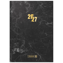 Buchkalender Design Line Mod. 795 2027 „Graphite“ | A5, Papier