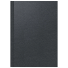 Buchkalender Mod. 795 2027 | A5, Leder, schwarz