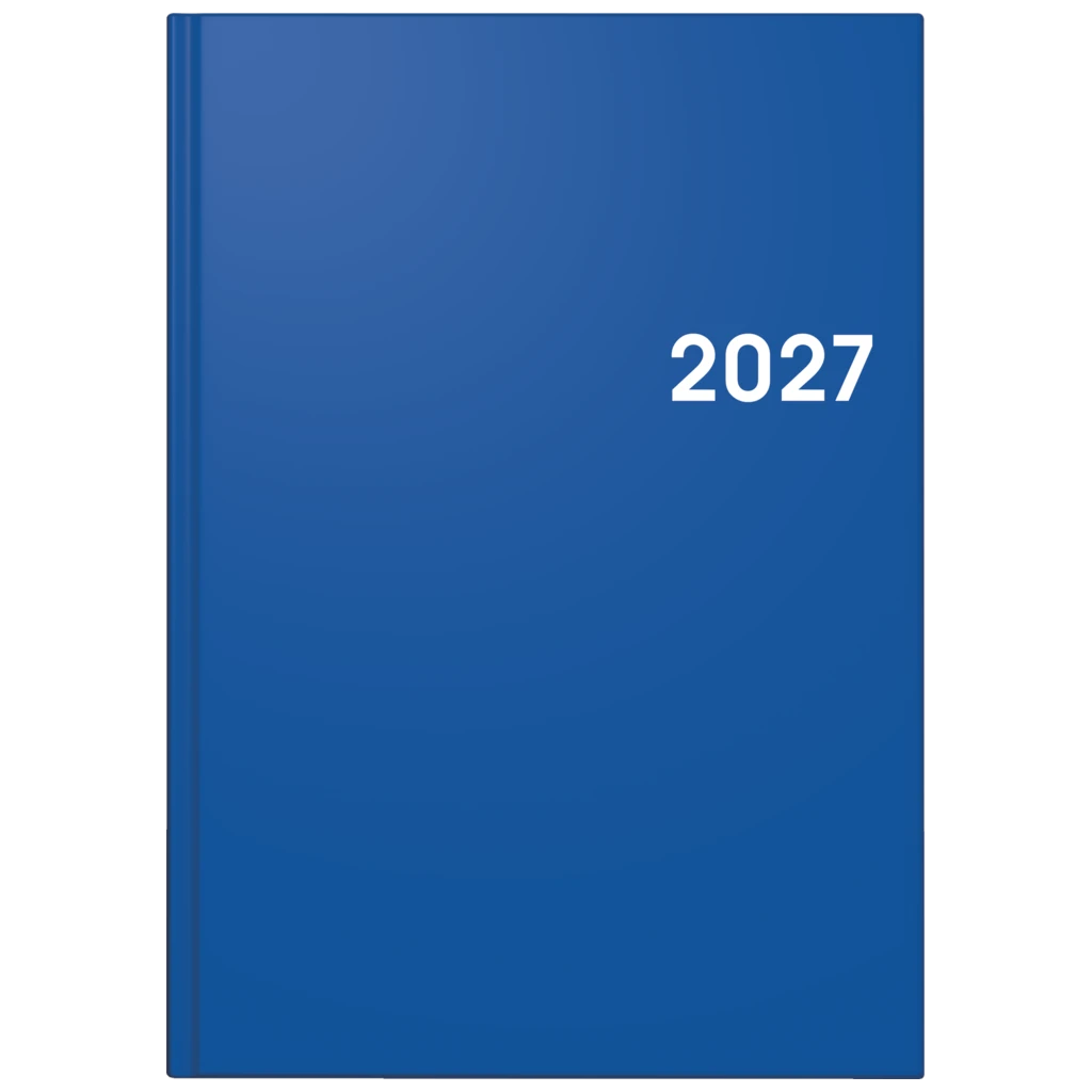 Buchkalender Colour Line Mod. 795 2027 | A5, Kunststoff, blau