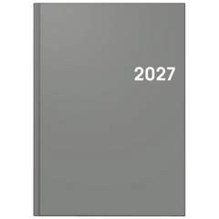 Buchkalender Colour Line Mod. 795 2027 | A5, Kunststoff, grau
