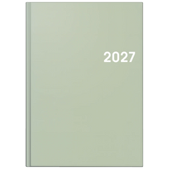 Buchkalender Colour Line Mod. 795 2027 | A5, Kunststoff, salbei