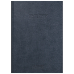 Buchkalender Mod. 795 2027 | A5, Kunstleder, dunkelblau