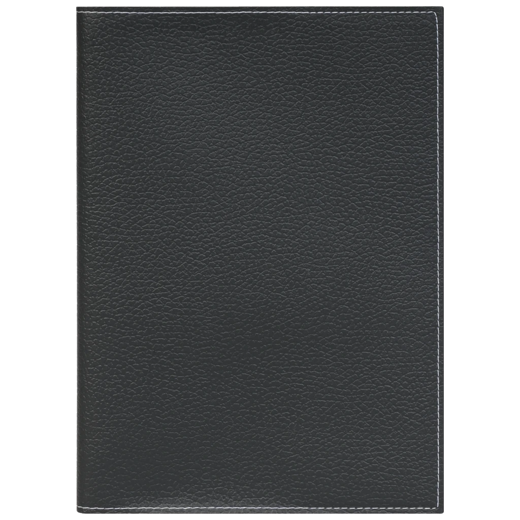 Buchkalender Mod. 796 2027 | A5, Kunstleder, schwarz