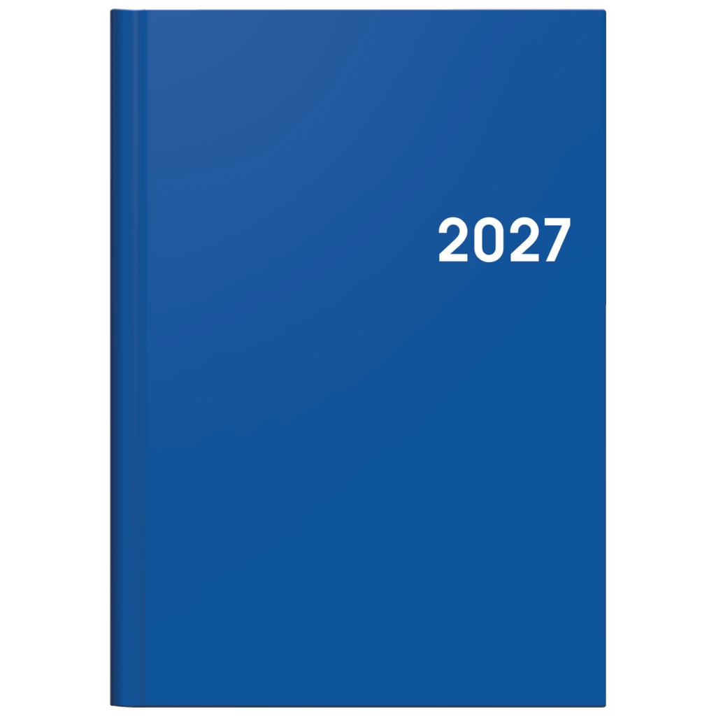 Buchkalender Colour Line Mod. 796 2027 | A5, Kunststoff, blau