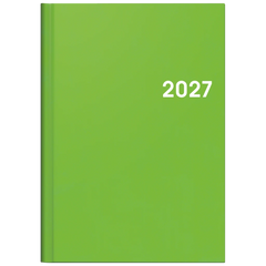 Buchkalender Colour Line Mod. 796 2027 | A5, Kunststoff, grün