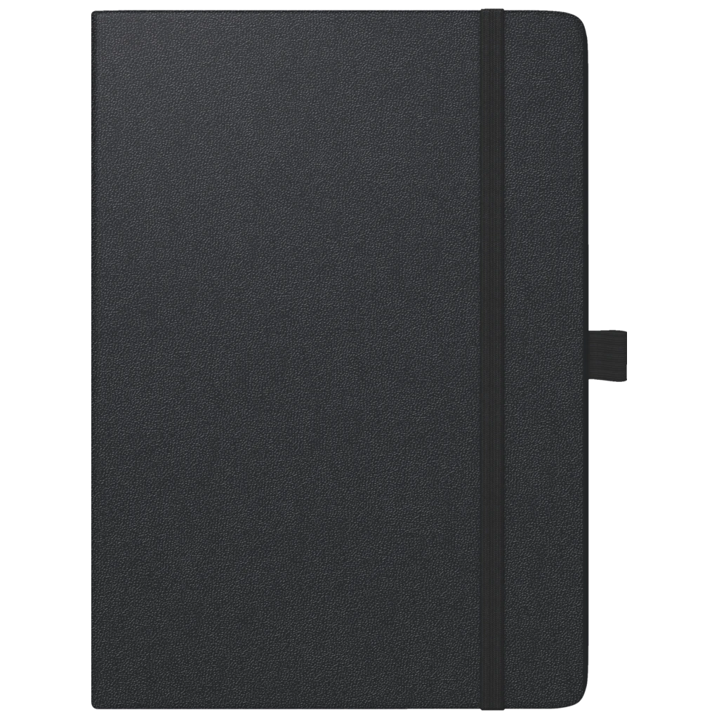 Buchkalender Kompagnon Mod. 796 66 2027 | A5, Kunststoff, schwarz