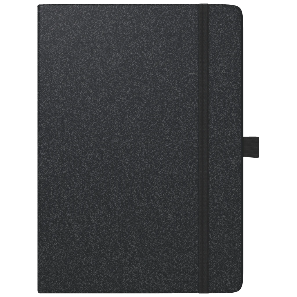 Buchkalender Kompagnon Mod. 797 66 2027 | 16,8×24 cm, Kunststoff, schwarz