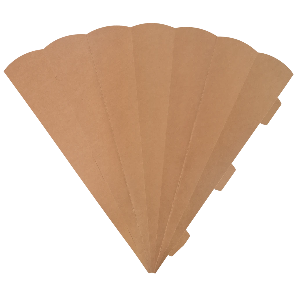 Schultüten-Rohling Zuschnitt | 69 cm, 400 g/m², natur