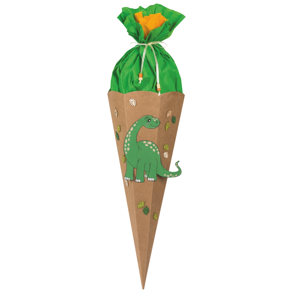 Schultüten-Rohling Zuschnitt | 69 cm, 400 g/m², natur