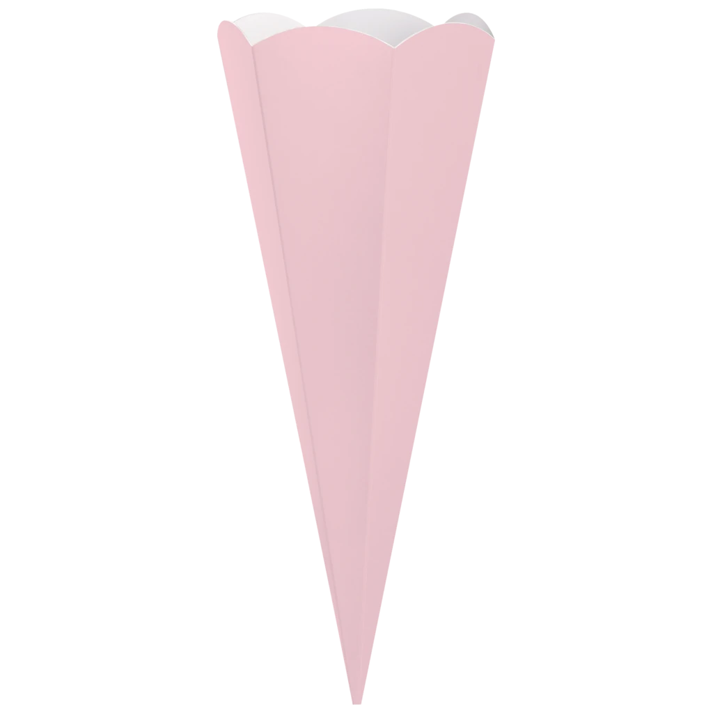 Schultüten-Rohling Zuschnitt | 69 cm, 400 g/m², rosa