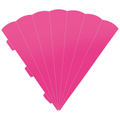 Schultüten-Rohling Zuschnitt | 69 cm, 400 g/m², pink