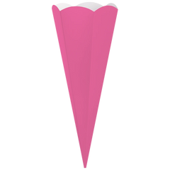 Schultüten-Rohling Zuschnitt | 69 cm, 400 g/m², pink