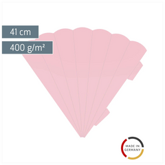 Schultüten-Rohling Zuschnitt | 41 cm, 400 g/m², rosa