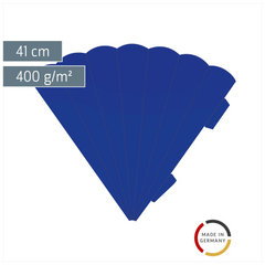 Schultüten-Rohling Zuschnitt | 41 cm, 400 g/m², königsblau